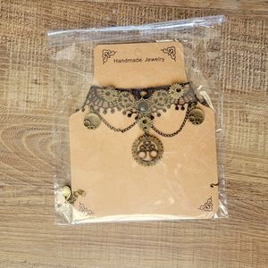 Steampunk necklace/choker